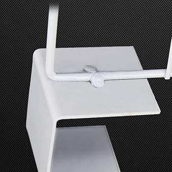 Na✩.*˚　804545天板金網鍵式ロック　ホワイトレール Amazon｜棚仕切り板, 鉄の網 仕切り板 棚 鉄メッシュ 製品保管